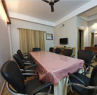Perfect room for corporate meetings in Jorhat